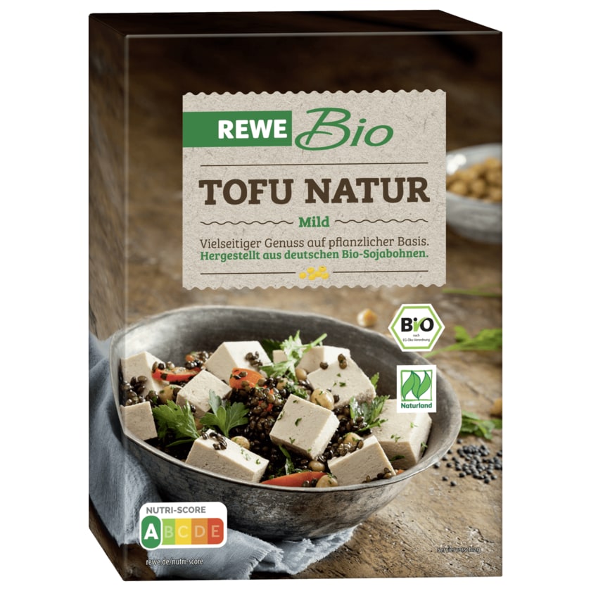 REWE Bio Tofu Natur Mild vegan 200g